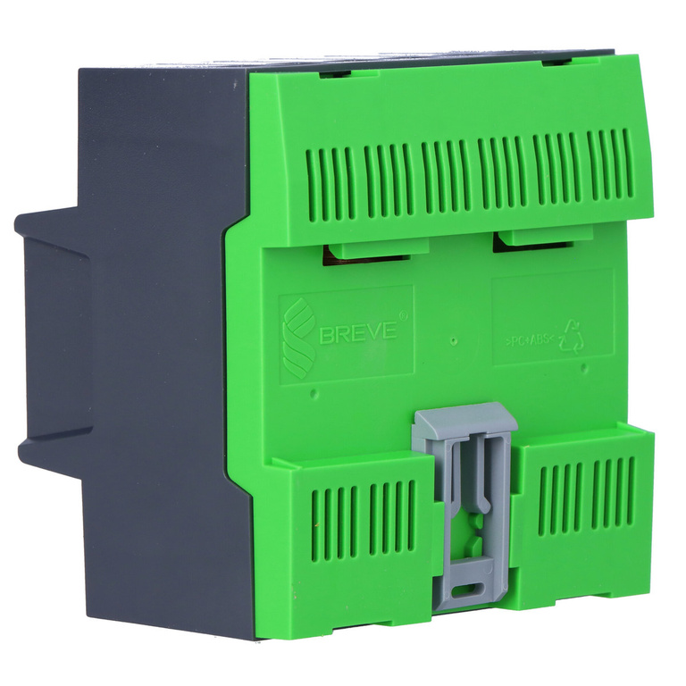 Single-phase transformer PSS 80N 230V 24V IP30 on DIN rail TH-35 in modular housing