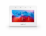 Teclado SATEL con pantalla táctil de 4,3" INT-TSG2R-W blanco