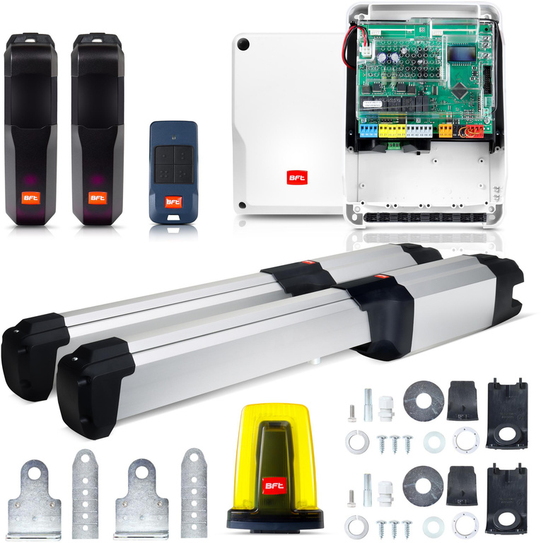 BFT PHOBOS VELOCE BT B35 KIT INT cancello a due ante 24V fino a 6m veloce compLet con fotocellule