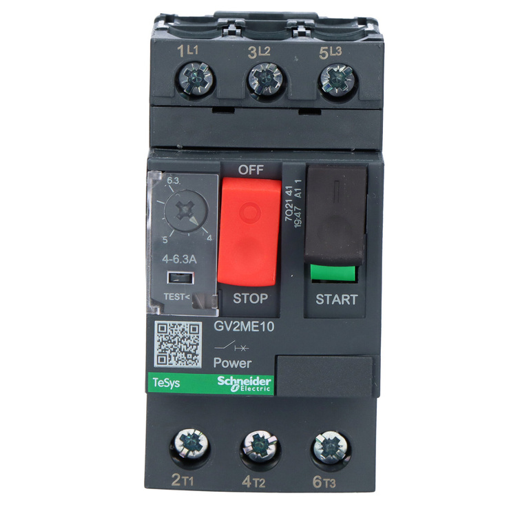 Magnetic-thermal motor circuit breaker 4.0-6.3A