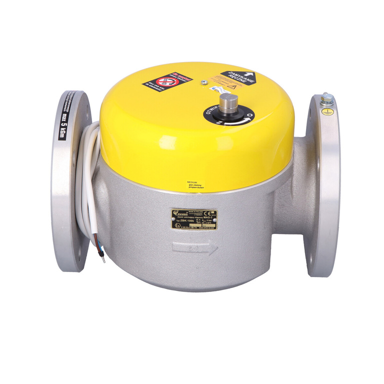 Klapkový ventil MAG-3 DN65 Ex se sadou přírub DN65