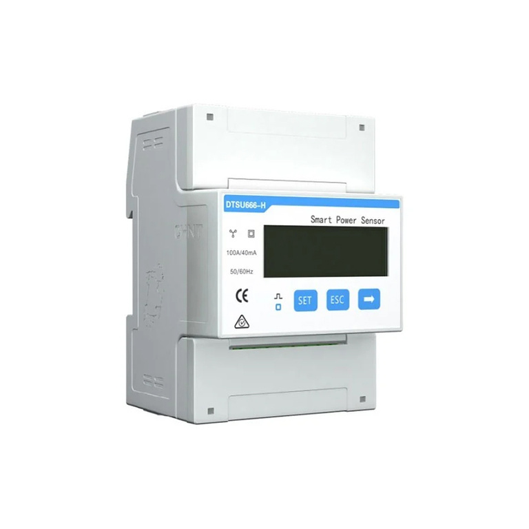 Huawei DTSU666-FE 3-Phase Electricity Meter with LCD and FE Communication - TH Rail Mounting, 100A/40mA Transformer, 3p4w. Quality and Precision.