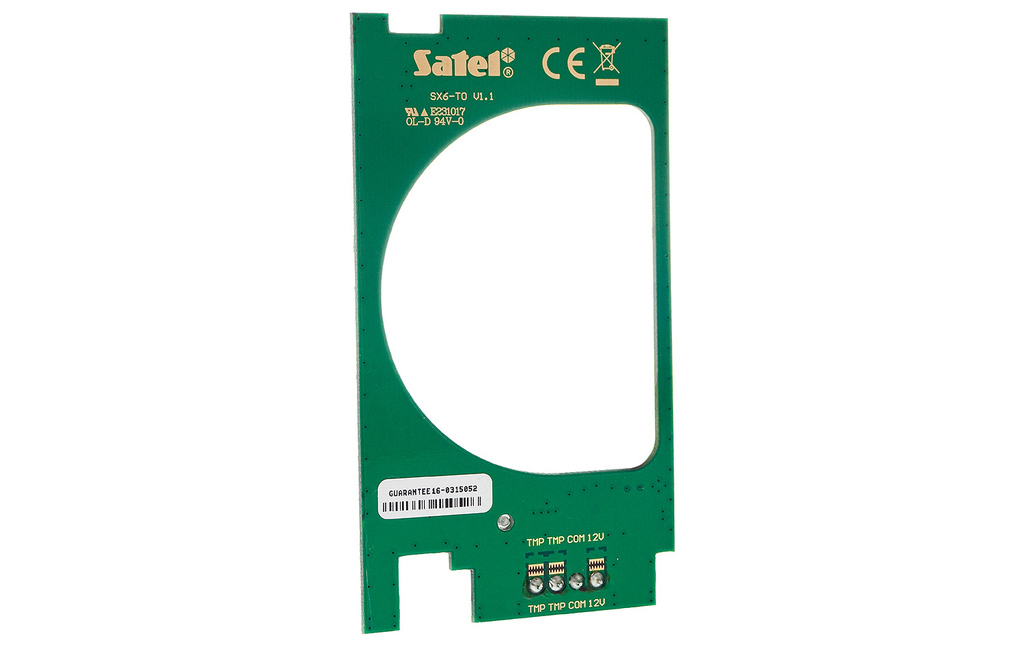 Optical anti-foam tamper sensor SX6-TO