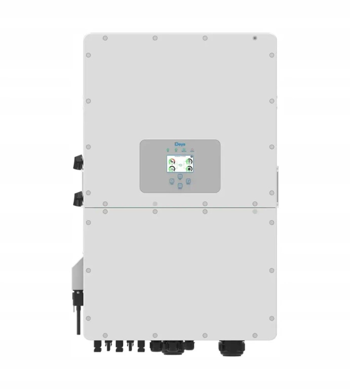 Falownik Hybrydowy DEYE SUN-40K-SG01HP3-EU-BM4, 40KW, Trójfazowy, 4MPPT obsługuje 2 zestawy Akumulatorów wysokonapięciowych 200~700V.