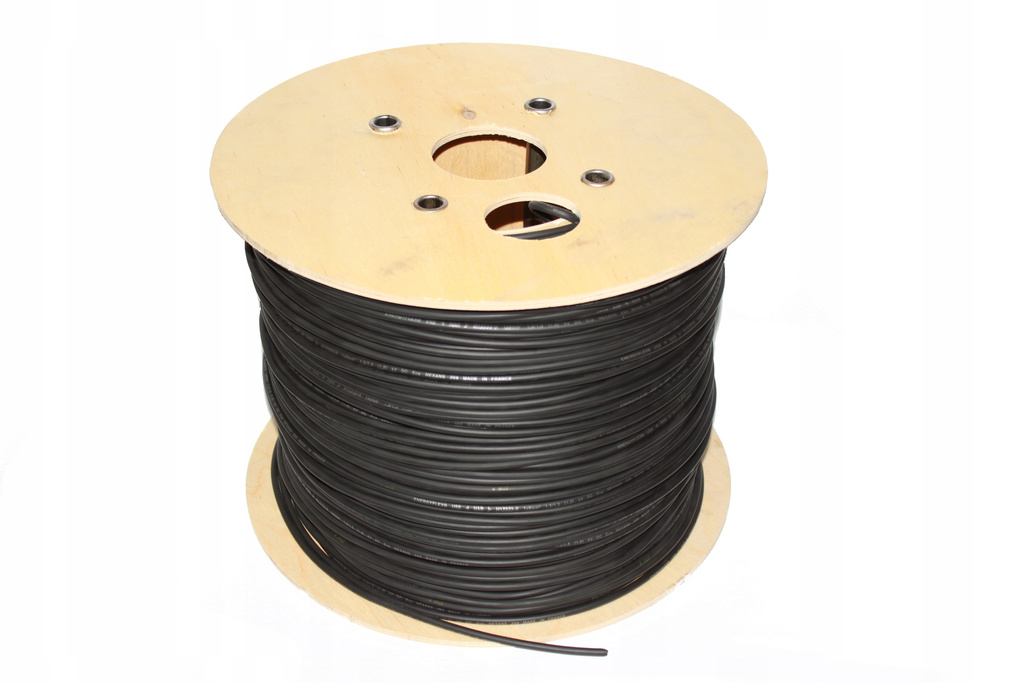 Photovoltaic cable MG Wires 1x4mm2, 0.6/1kV, black H1Z2Z2-K-4mm2 BK, spool of 500m