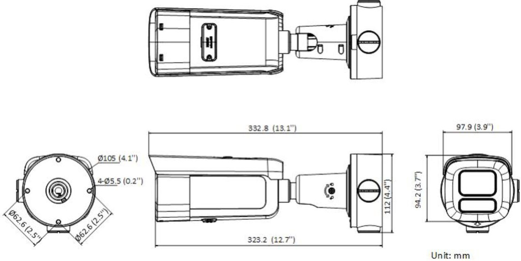 HIKVISION IP CAMERA DS-2CD2663G2-LIZS2U(2.8-12mm)