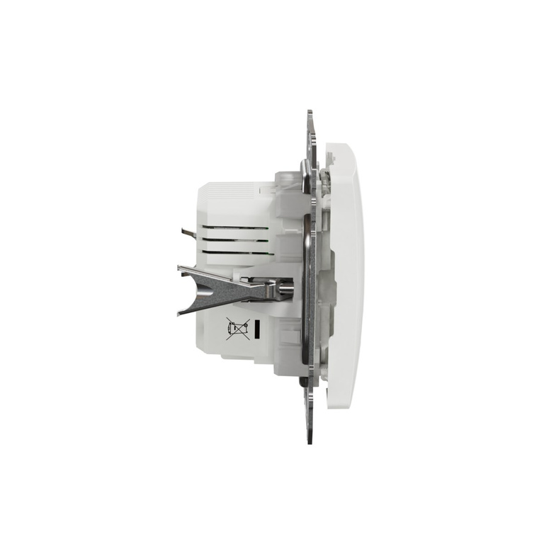 USB charging socket A+C 2.4A, white SEDNA DESIGN