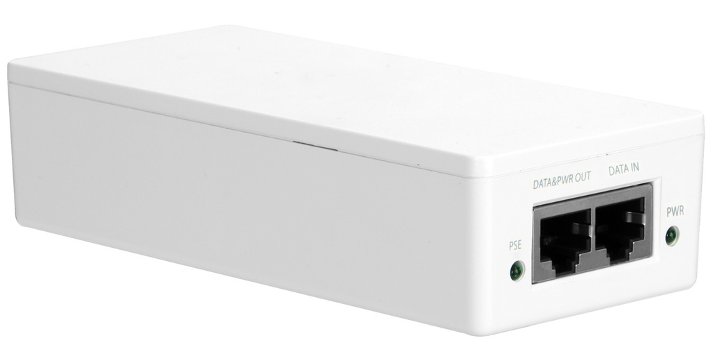 Adaptador PoE TAM1GT1GT-30 para alimentar dispositivos a través de Ethernet