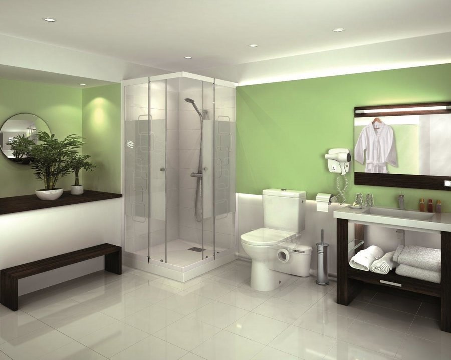 Trituratore fecale Saniaccess3 con facile accesso di manutenzione al motore e all'unità di controllo