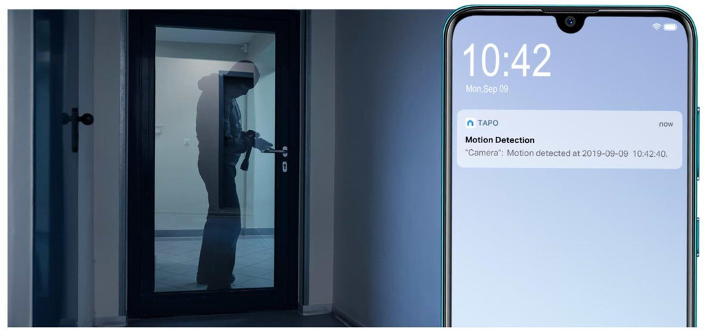 TP-Link Tapo C110 WiFi Home Security Monitoring Camera