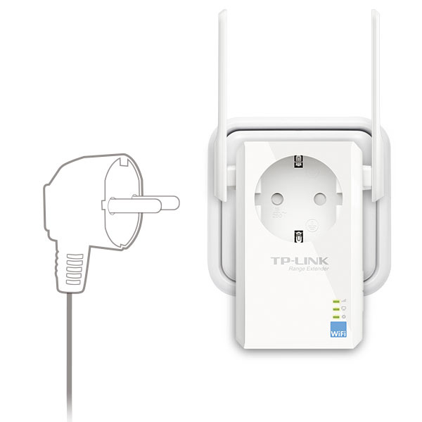 TP-Link Wi-Fi signaalversterker TL-WA860RE met stopcontact