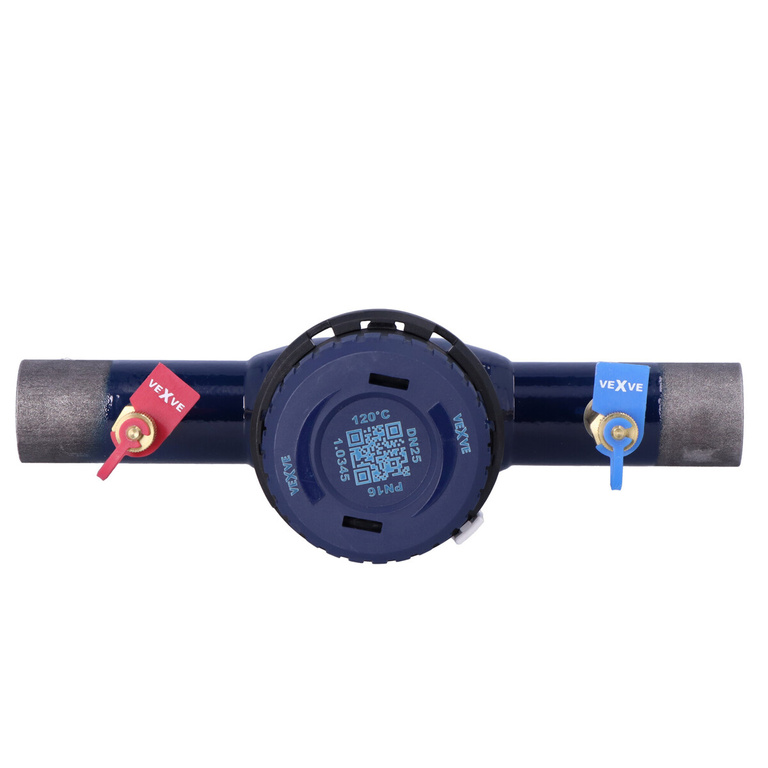 Zawór kulowy równoważący Vexve X DN25 PN25 do wspawania przelot zredukowany