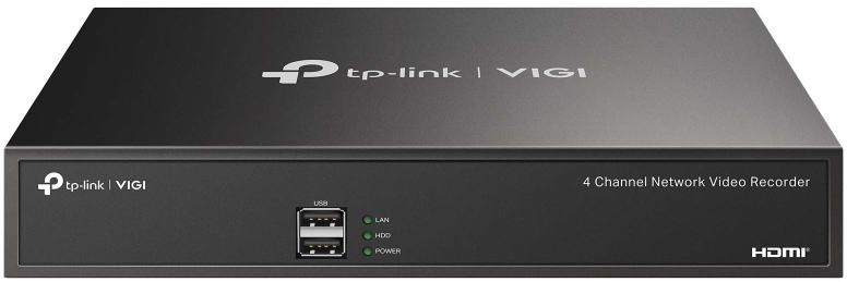 TP-LINK Înregistrator IP VIGI NVR1004H 4 canale 8 Mpx HDMI VGA PoE+