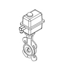 Vanne de priorité RST32/40 IC, PN16 pour l'utilisation avec le kit de bouches d'incendie type ZH-CRFF/WF