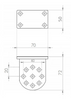 Beninca BILL handle.SR70 (1pc.) for BILL and BOB actuators