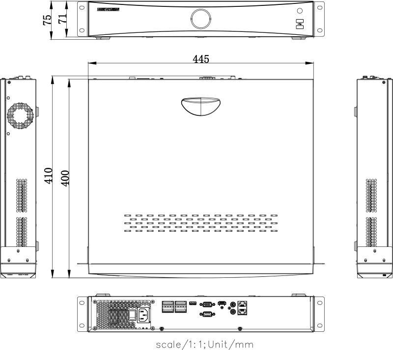 Hikvision IP DVR DS-7732NXI-K4 D PL