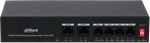 Switch Dahua PFS3006-4ET-36 - 6-port, 4x PoE, 10/100Mbps, 36W power supply