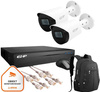 Kit de surveillance de 2 caméras IP EZ-IP par Dahua protection fiable 2K