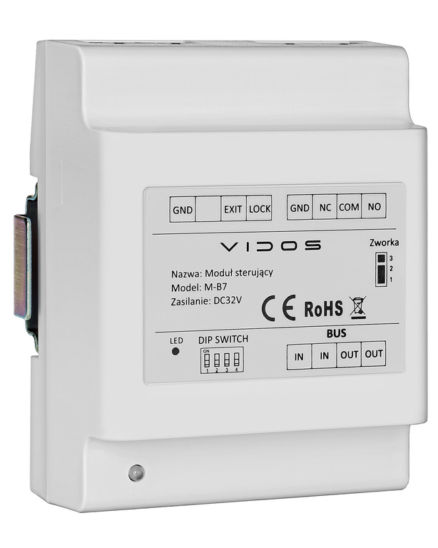 M-B7 Modul de control Vidos 2IP pentru sisteme de control al accesului