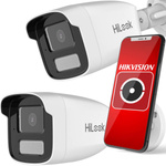 Hilook by Hikvision Caméra IP à cornet 2MP IPCAM-B2-50DL 4mm