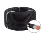 Photovoltaic cable MG Wires 1x6mm2, 0.6/1kV, black H1Z2Z2-K-6mm2 BK, 100m packaging