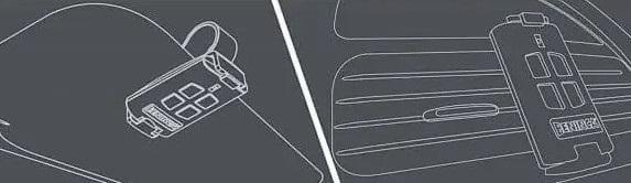 Držák dálkového ovladače Beninca TO.CLIP (pro dálkové ovladače TO.GO A/VA)