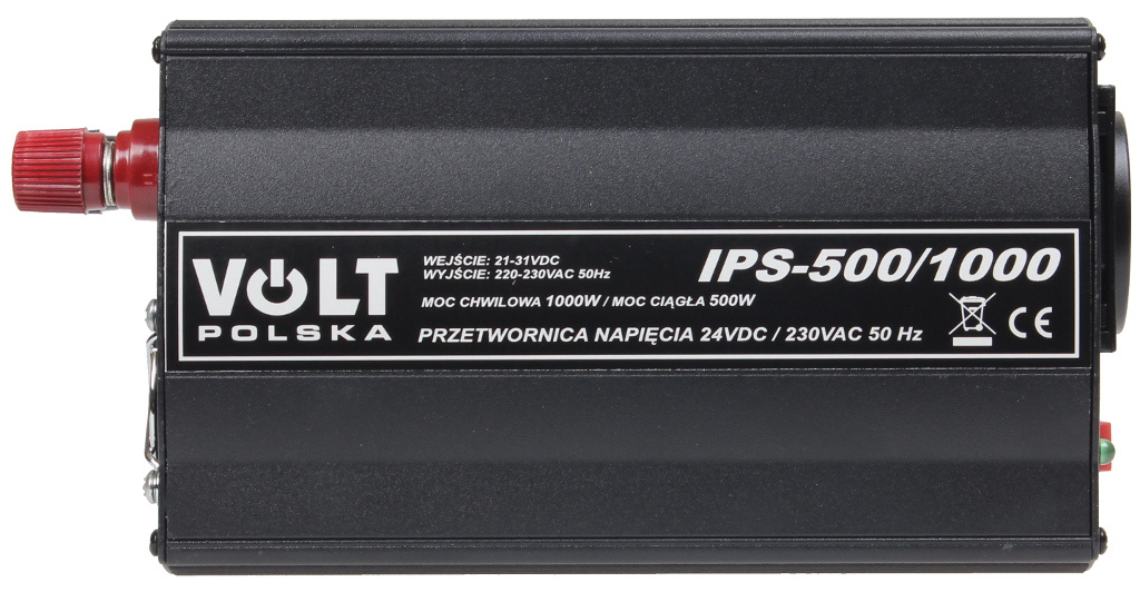 INVERTER VOLT POLSKA IPS-500/1000 24V / 230V 500/1000 W