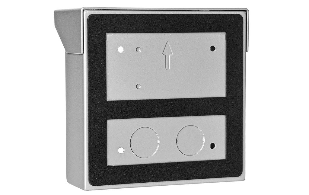 Aufputzdose mit Baldachin zur Montage eines VTM75-Moduls