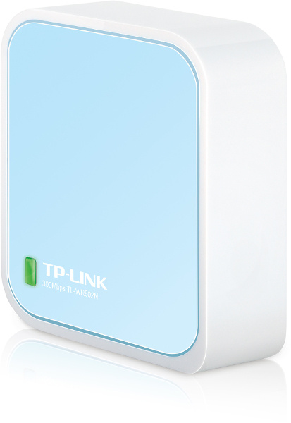 TP-Link TL-WR802N - Draagbare, compacte, draadloze N300 router