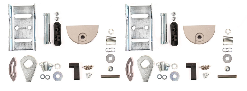 Automatizační sada Beninca KSAM24.PM - pohon pro dvoukřídlé brány do 5 m - pohony 24 V, dálkové ovládání, fotobuňky, LED