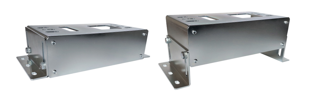 Montagevoet 10,5-16cm OCYNK RAL7016 voor DEA LIVI, SOMFY ELIXO, BFT DEIMOS, ROGER M30 aandrijvingen