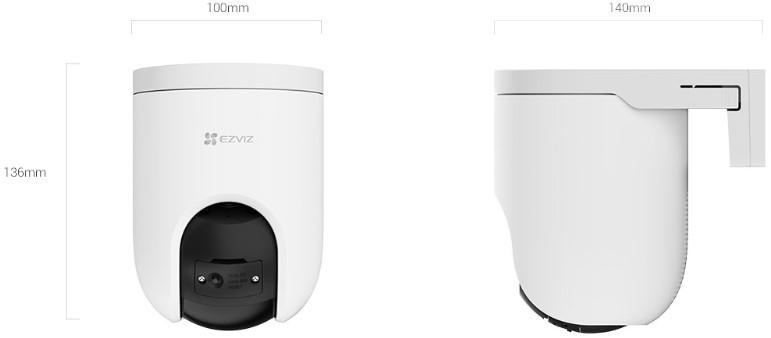 EZVIZ IP Camera H8c PoE 2K 3Mpx - Hoge Definitie Bewaking