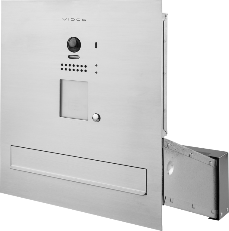 Vidos DUO S1201A-SKM letterbox with integrated video intercom