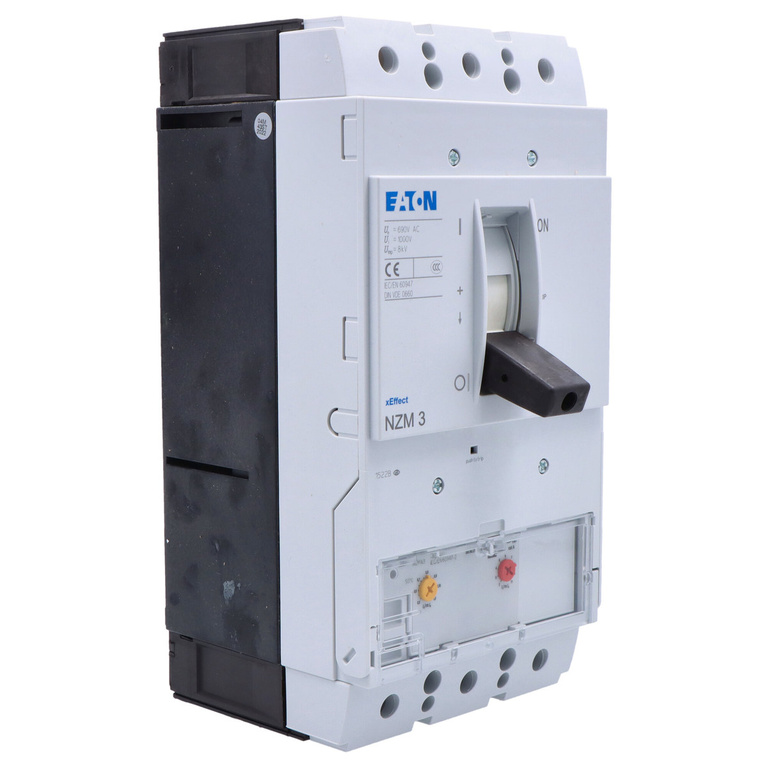 Interruptor de potencia tripolar 630A BG3 NZMN3-AE630