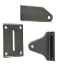 FAAC/GENIUS 414/415/G-BAT mounting brackets (for 1 actuator) - 6020083
