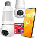 Imou Bulb Cam 5MP IPC caméra IP avec carte mémoire Goodram 64BG