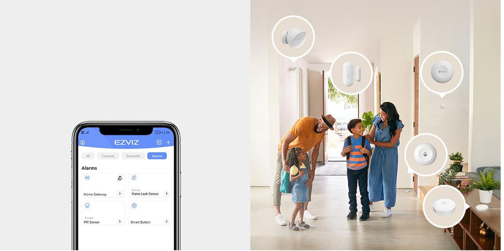 Rivelatore di alluvioni Ezviz T10C