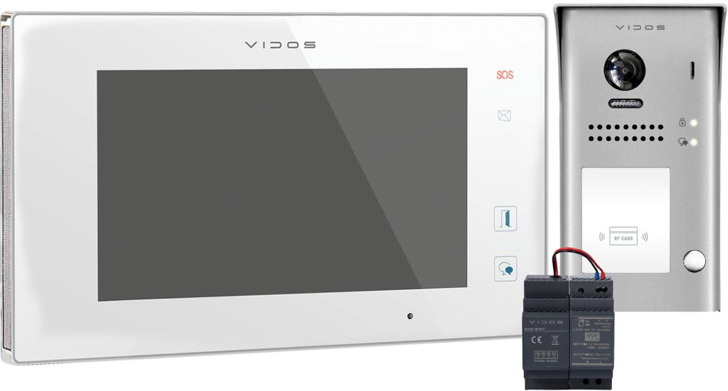 Vidéophone VIDOS DUO M1021W-2 / S1101A