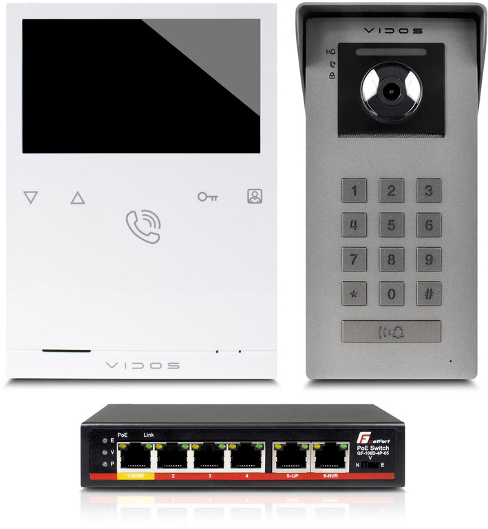 VIDOS IPX S100/M101 video intercom