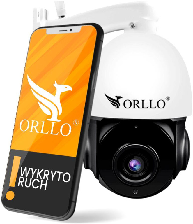 ORLLO Z18 caméra IP rotative extérieure 4MP SIM