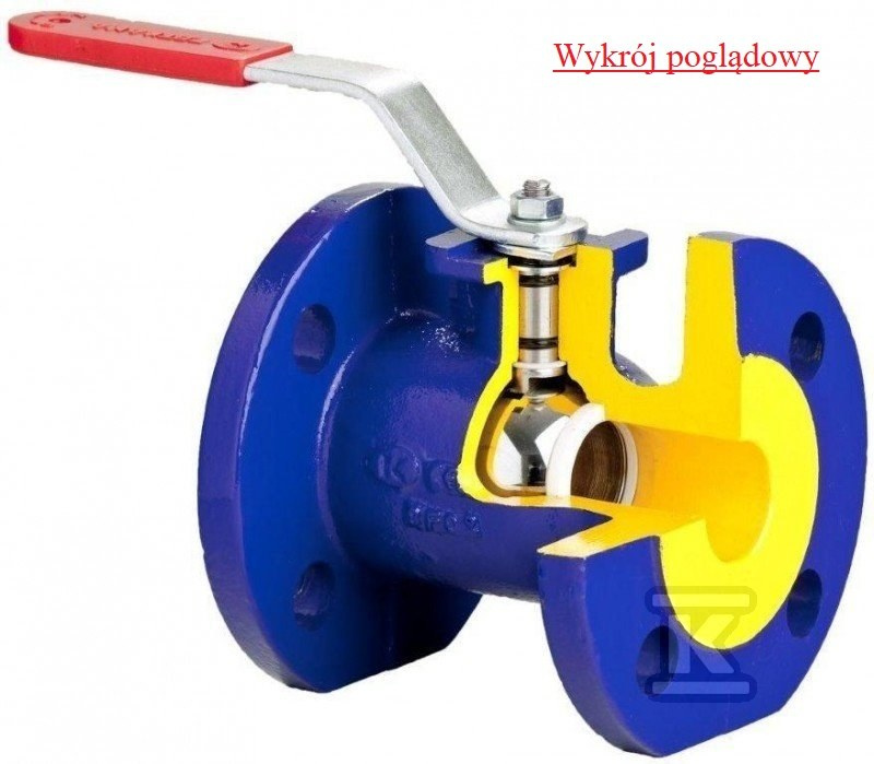 FIG.565 DN80 flanged ball valve