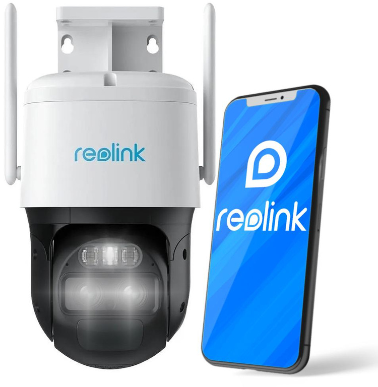 Caméra IP rechargeable Reolink Trackmix LTE 2K 4Mp