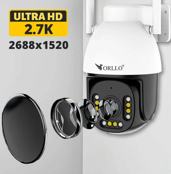 Orllo IP camera ORLLO Z9 ULTRA with solar panel SM6030 PRO