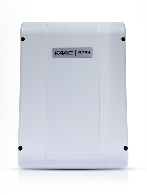 Opérateur FAAC S418 24V pour portails à deux vantaux jusqu'à 5,4 mètres de longueur de vantail