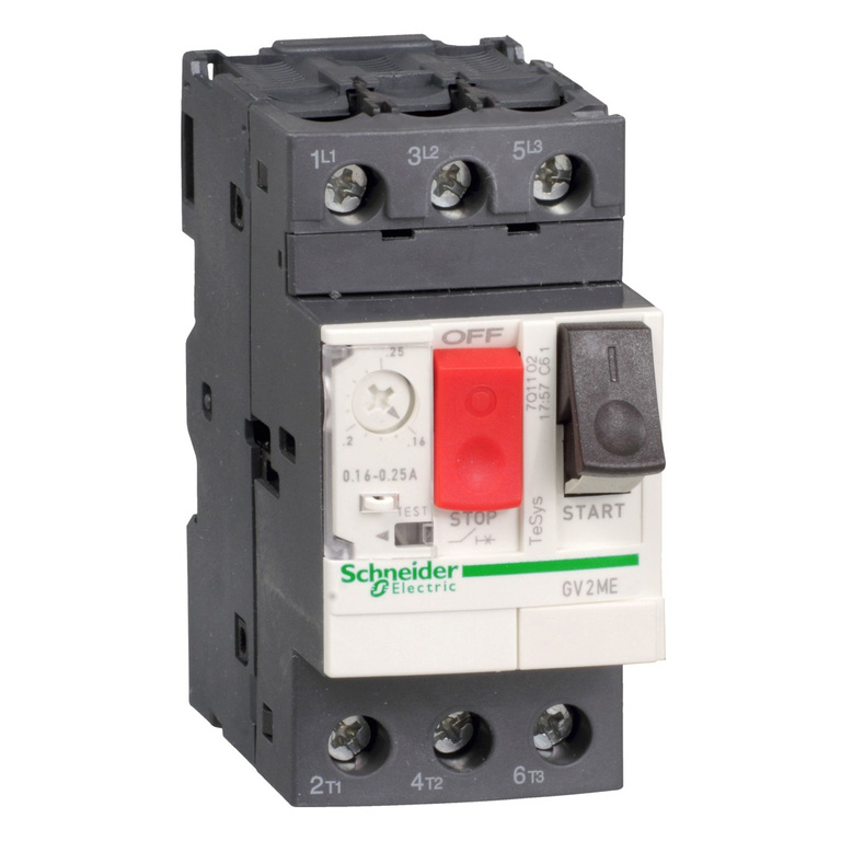 GV2ME motorized switch..AP 17-23A box terminals