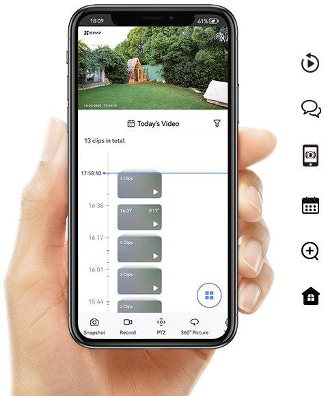 Cameră IP tip C EZVIZ HB8 2K+ 4MP