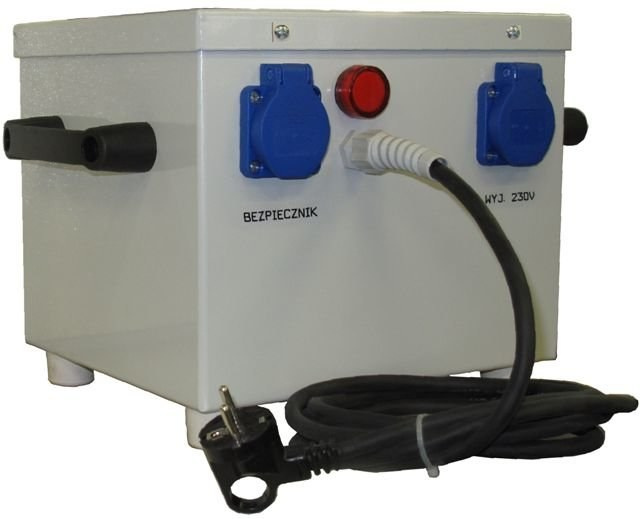 Trasformatore monofase PFM3201 230/230V IP44 isolato o chiuso di sicurezza portatile