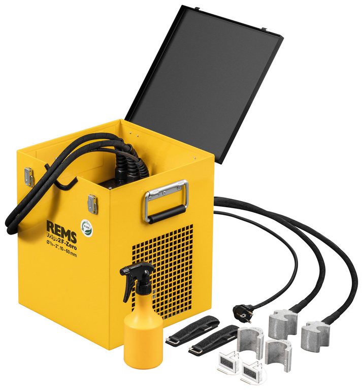 Congélateur électrique pour tuyaux Rems Frigo 2 F-Zero Set pour tuyaux jusqu'à 2 pouces de diamètre
