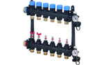 FM 4xG3/4 EURO Uponor Vario M verdeler met debietmeter voor vloerverwarming