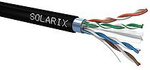 KABEL SKRĘTKA SOLARIX CAT.6 F/UTP UV szpula 500M